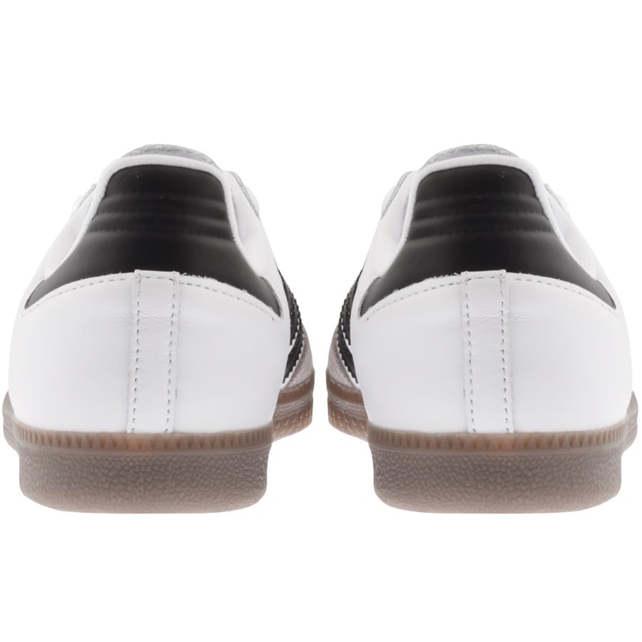 adidas Originals Samba Trainers White | Mainline Menswear
